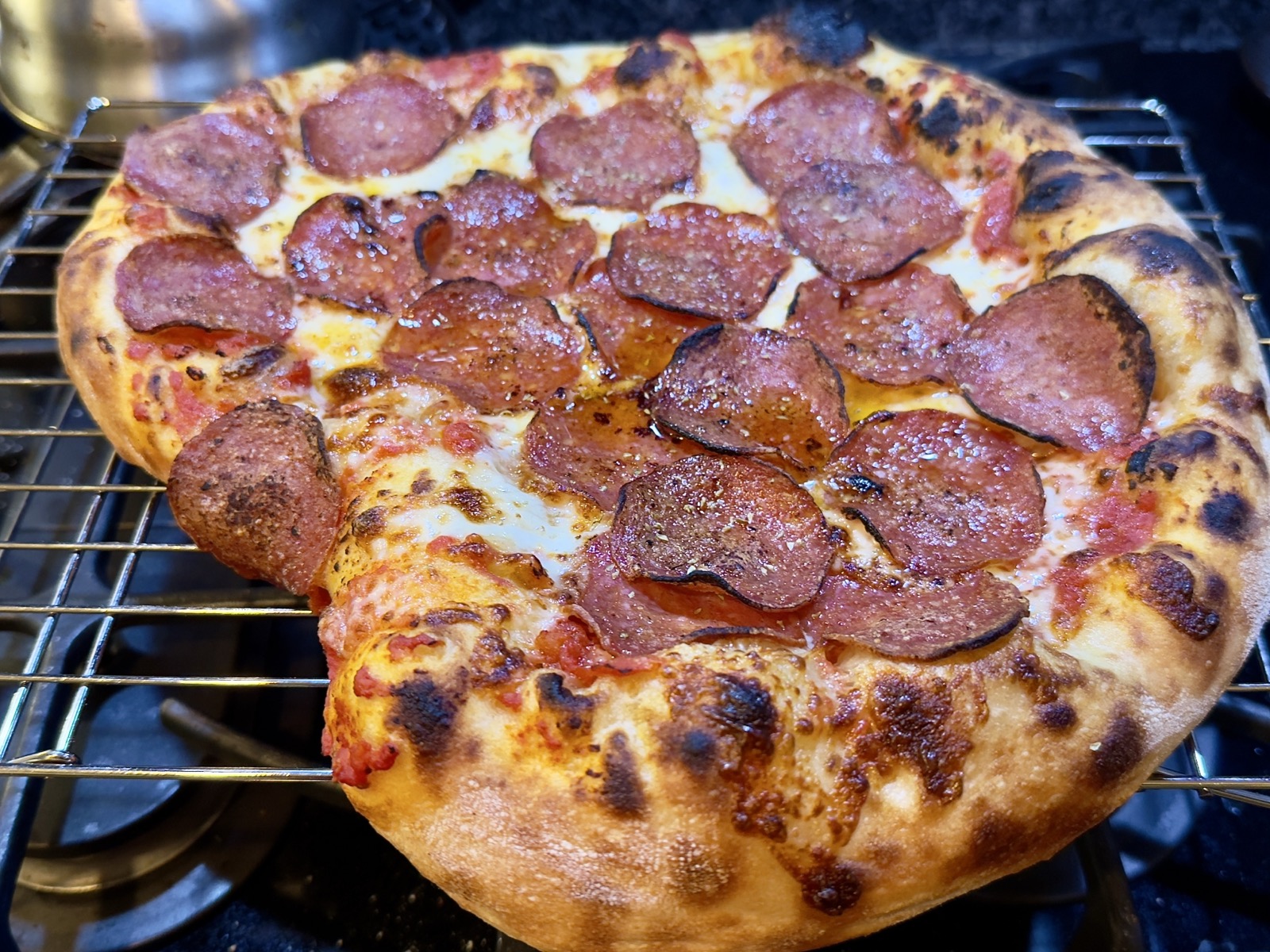 Pepperoni pizza